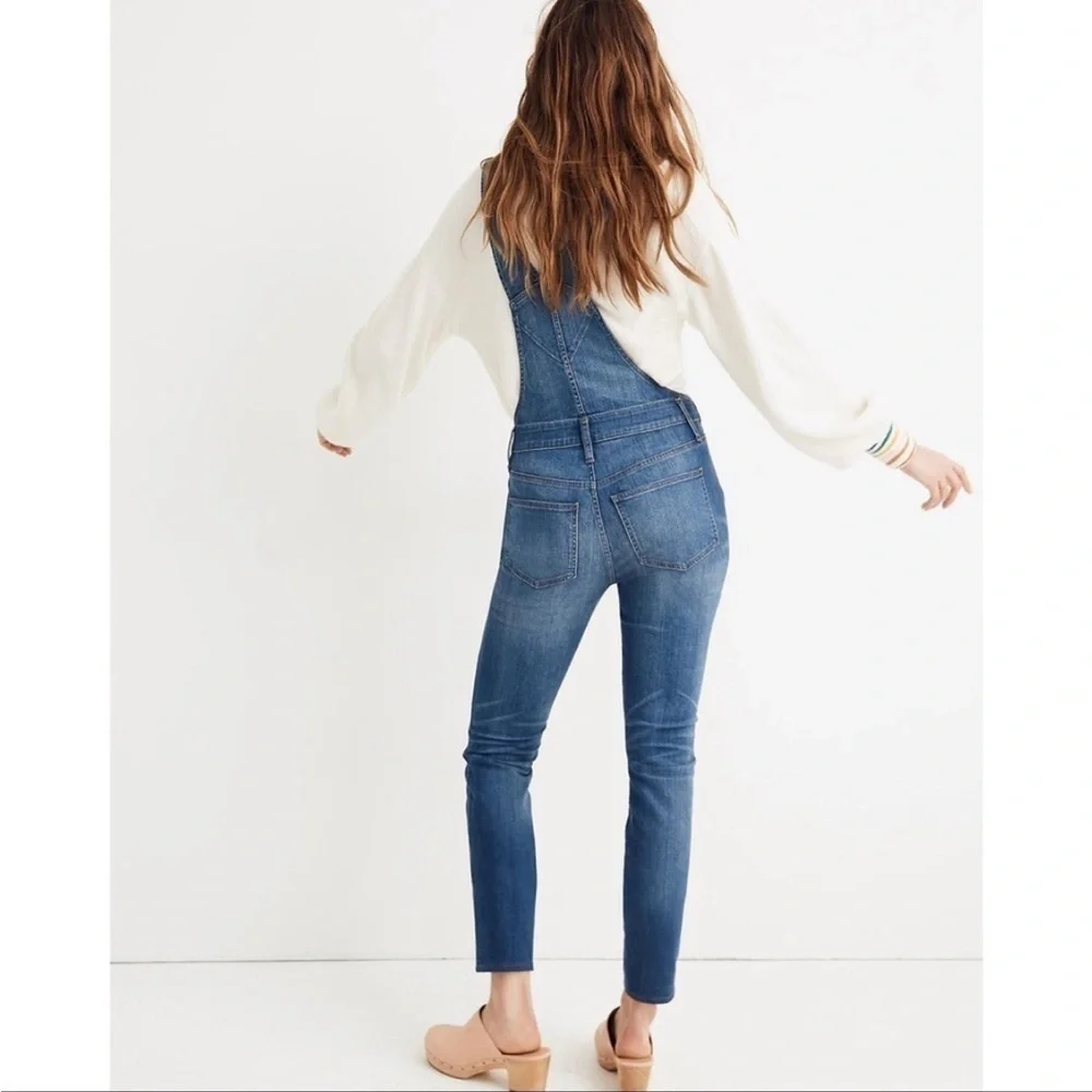 Madewell Skinny Overalls in Jansing Wash - Picture 4 of 6
